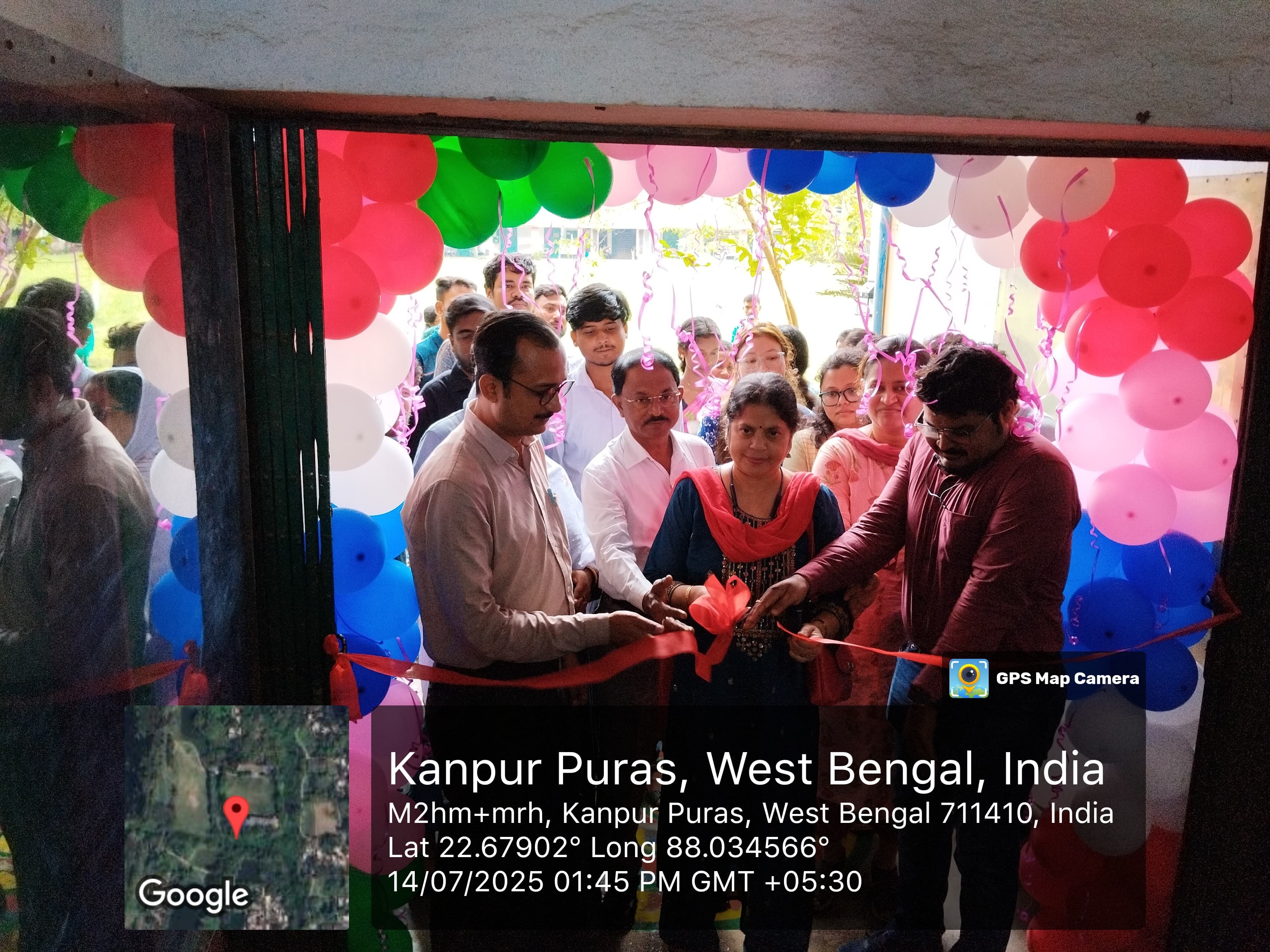 Inauguration of Utkarsh Bangla Skill Development Course Training Centre at college